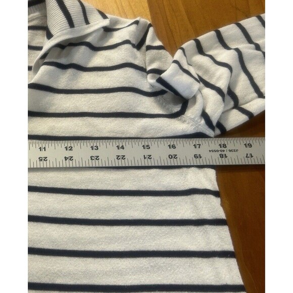 Lilly Pulitzer Crestwood Women’s Sweater. XS. Fringe. Front Pocket. Black/white - Picture 7 of 10